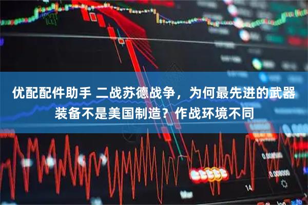 优配配件助手 二战苏德战争，为何最先进的武器装备不是美国制造？作战环境不同